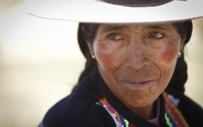 This portrait of Virginia Ñuñoncca appears on the cover of our new issue of OXFAMCloseup magazine. Photo: Percy Ramírez/Oxfam America