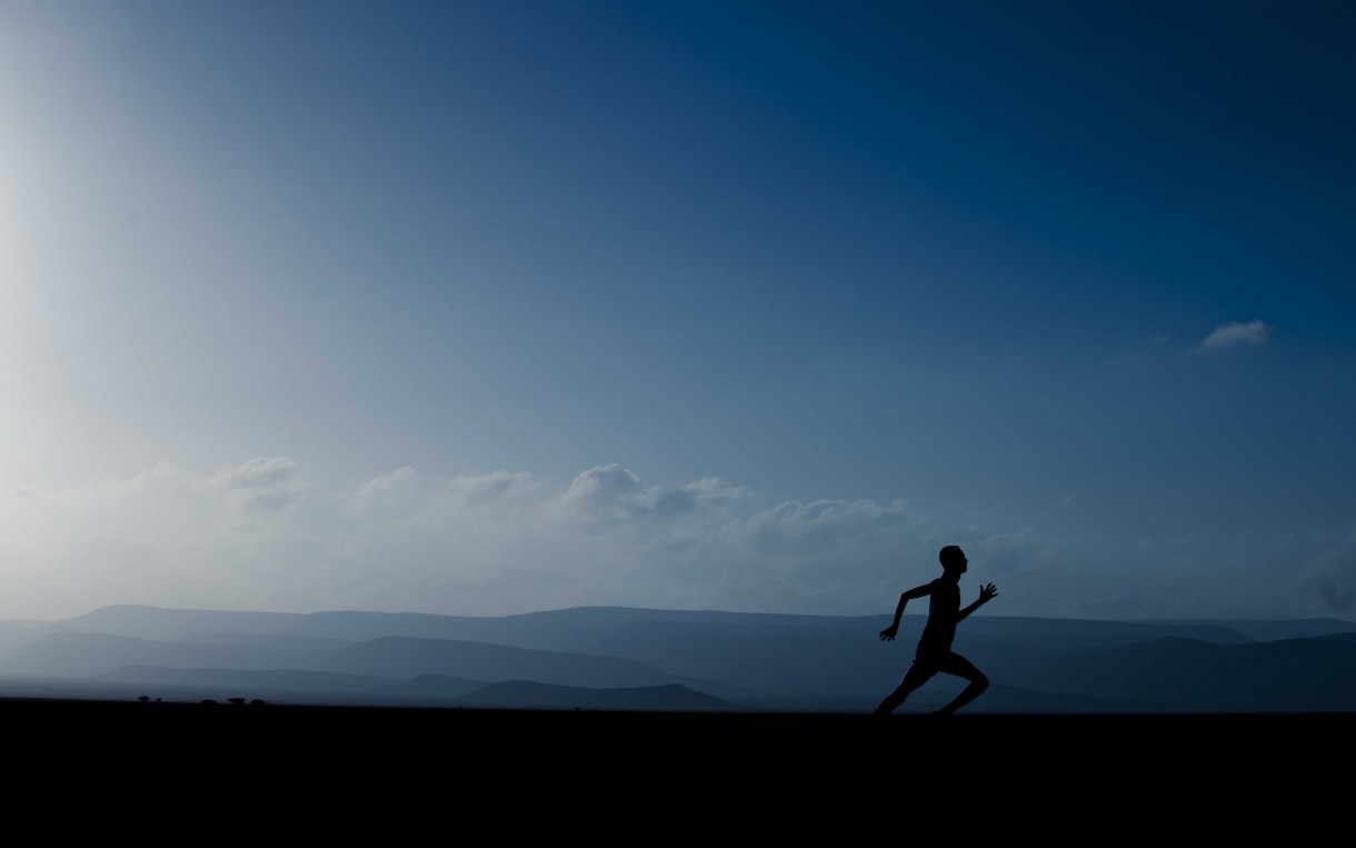 Runner in Grand Bara 15k