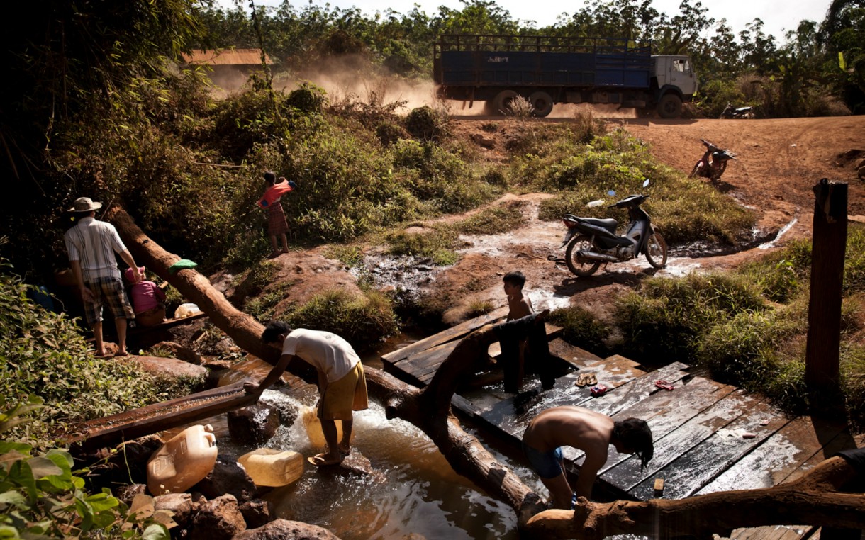 Cambodia-Ratankiri-river-scene