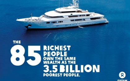 The IMF’s Managing Director, Christine Lagarde, has been citing Oxfam’s recent inequality research in multiple forums. See one of Lagarde's recent speeches here: http://www.imf.org/external/np/speeches/2014/022514.htm